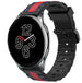 Correa edición especial OnePlus Watch (negro/rojo)