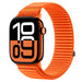 Correa nylon ondulada Apple Watch Ultra (naranja)