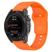 Correa silicona outdoor Garmin Instinct 3 - 45mm (naranja)