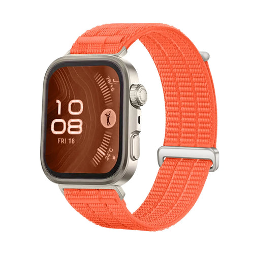 Huawei Watch Fit 3 Nylon Air Strap (Orange)