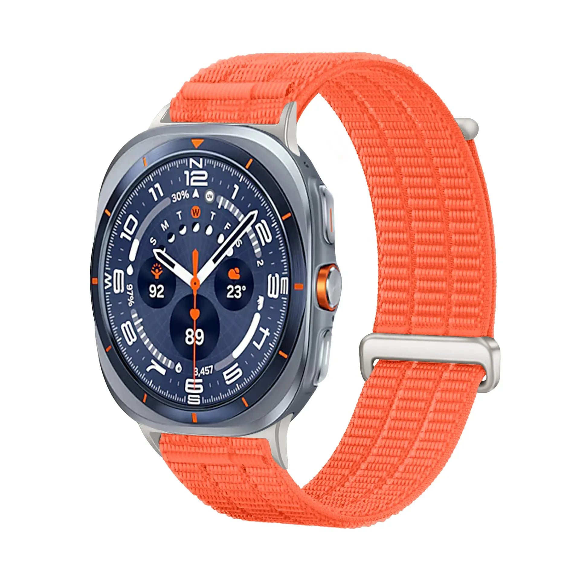 Correa nylon air Samsung Galaxy Watch Ultra 2 (naranja)