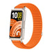 Correa nylon ondulada Huawei Band 11 (naranja)