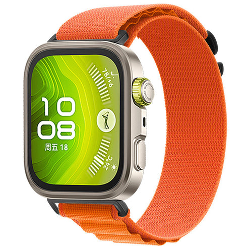 Huawei Watch Fit 4 Pro Alpine Nylon Strap (Orange)