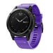 Correa silicona Garmin Quatix 8 - 47mm (violeta)