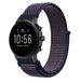 Correa nylon Fossil Gen 4 Explorist HR (morado-azul)
