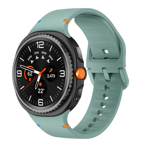 Correa silicona Samsung Galaxy Watch 8 - 44mm (verde pino)