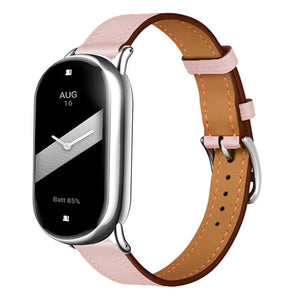 Correa cuero Xiaomi Smart Band 9 (rosa)