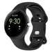 Google Pixel Watch 3 - 45 mm Classic Silicona Correa (negro)