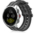 Correa nylon con hebilla Polar Grit X (negro-gris)