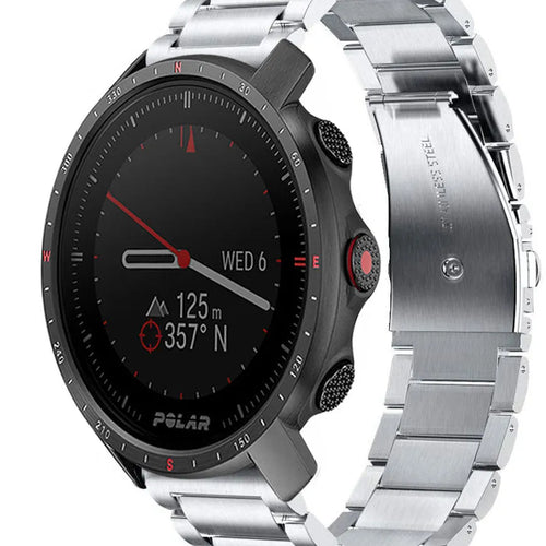 polar-grit-x-pro-titanium-bandje-zilver