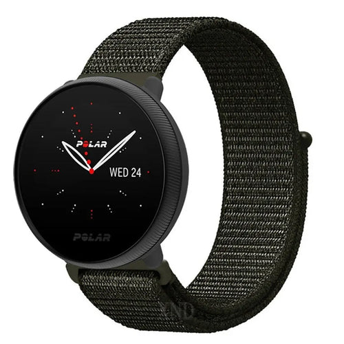 polar-ignite-2-nylon-band-olijfgroen