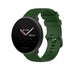 Correa silicona lujo Polar Ignite 3 (verde oscuro)