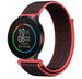 Correa nylon Polar Pacer (negro/rojo)