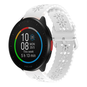 polar-pacer-siliconen-bandje-patroon-wit
