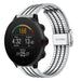 Correa acero inoxidable Polar Vantage M (plata/negro)