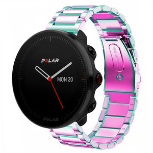 Steel Strap, on a watch, 3/4 front view