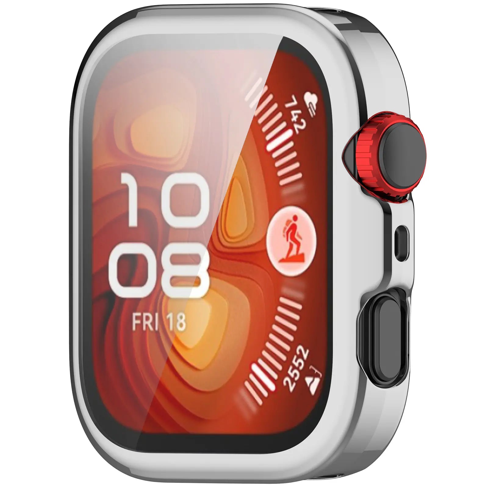Huawei Watch Fit 5 Pro Protector de pantalla de TPU (Plata)