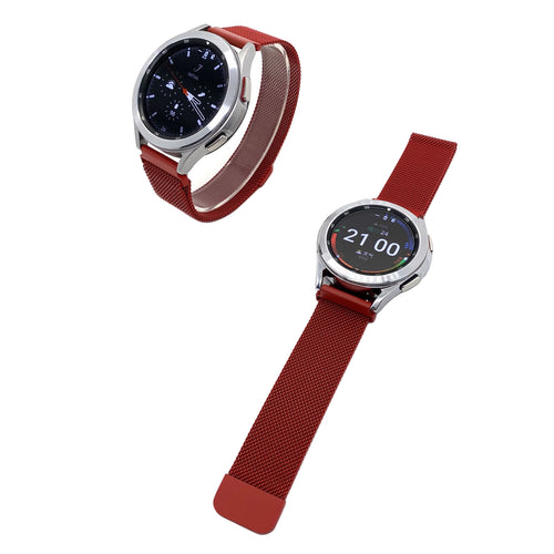 Samsung Galaxy Watch 3 41mm Milanese Strap (Red)