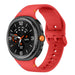 Samsung Galaxy Watch 8 Classic Silicone Strap (Red)