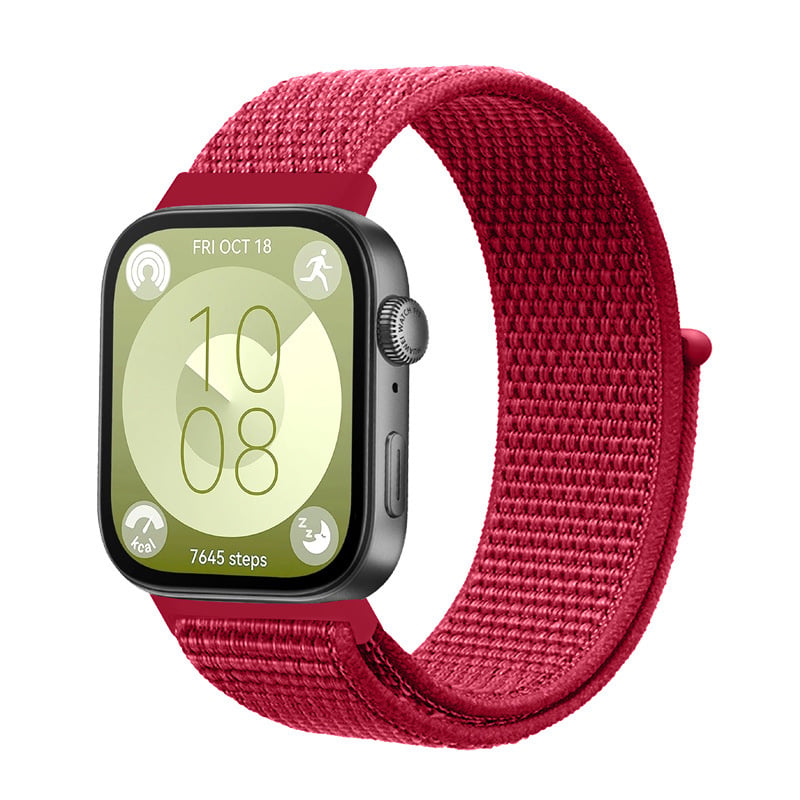 Correa nylon Huawei Watch 3 (Pro) (rojo)