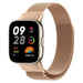 Correa milanesa Redmi Watch 3 (or rosa)