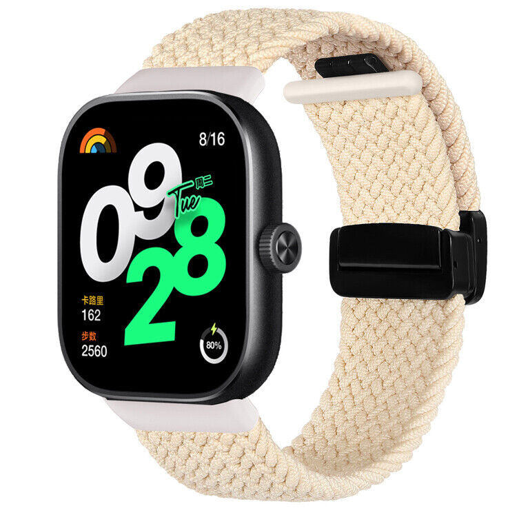 Correa tejida Redmi Watch 5 con hebilla-D (blanco estrella)