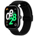 Correa nylon tejido hebilla-D Redmi Watch 6 (negro)