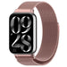 Correa Milanesa Xiaomi Smart Band 8 Pro (rosa)