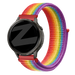 Bandz Garmin Venu 4 - 41mm Nylon Loop Strap (Rainbow)