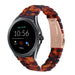 Fossil Gen 5e 44mm Resin Strap (Lava)