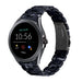 Correa resina Fossil Gen 5e 44mm (negro/blanco)