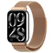 Correa Milanesa Xiaomi Smart Band 8 Pro (oro rosa)