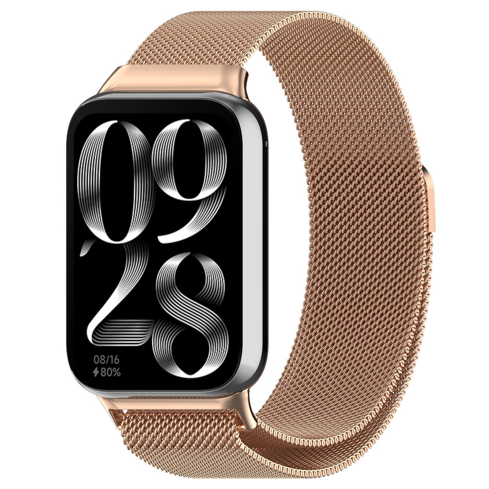 Correa milanesa Redmi Watch 6 (rosa dorado)