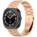 Correa acero Samsung Galaxy Watch Ultra (oro rosa)