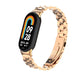 Correa acero Xiaomi Smart Band 10 (rosado/dorado)