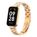 Correa acero Xiaomi Smart Band 8 Active (oro rosa)
