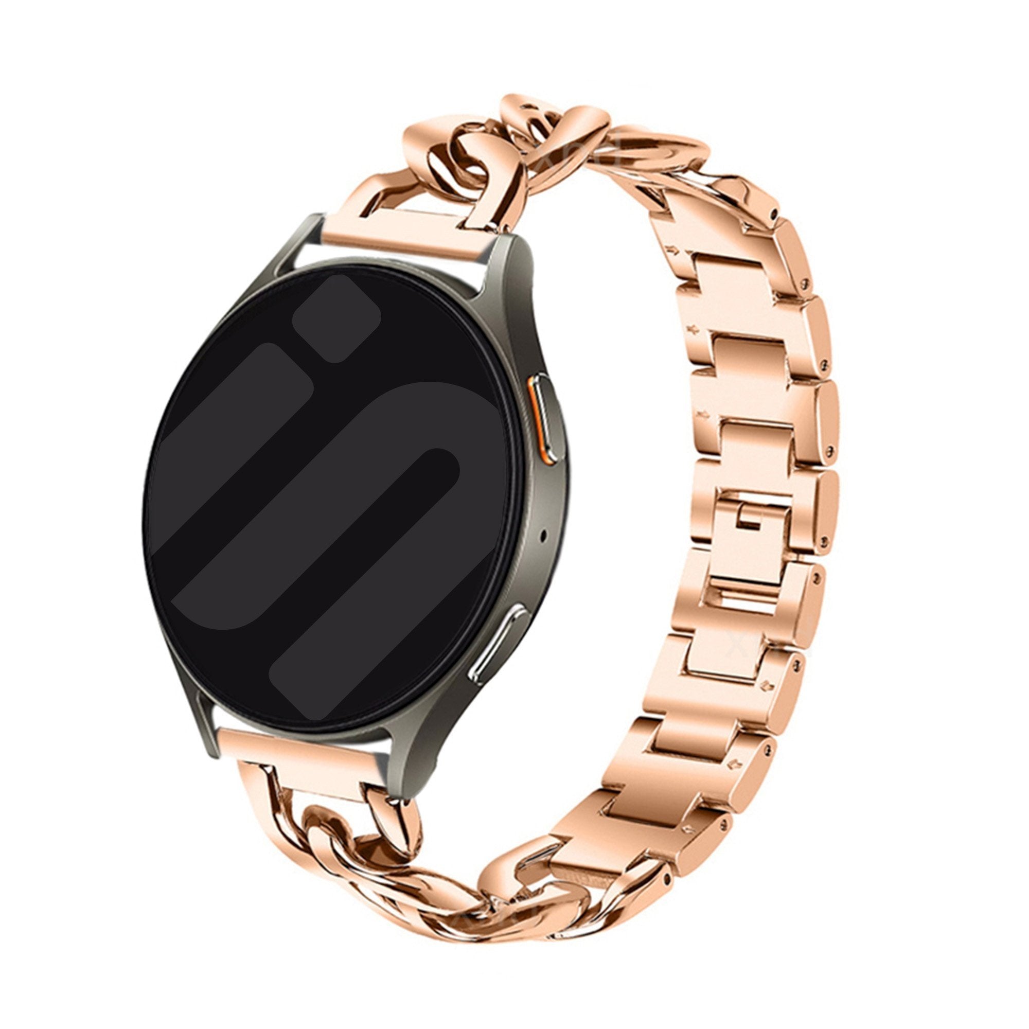 Correa cadena de acero Samsung Galaxy Watch 4 - 40mm (oro rosa)