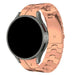 Samsung Galaxy Watch 5 correa de hierro de acero pro (oro rosa)