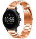 Correa acero Fossil Gen 4 Explorist HR (rosa dorado)