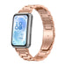 Correa acero Huawei Band 11 (oro rosado)