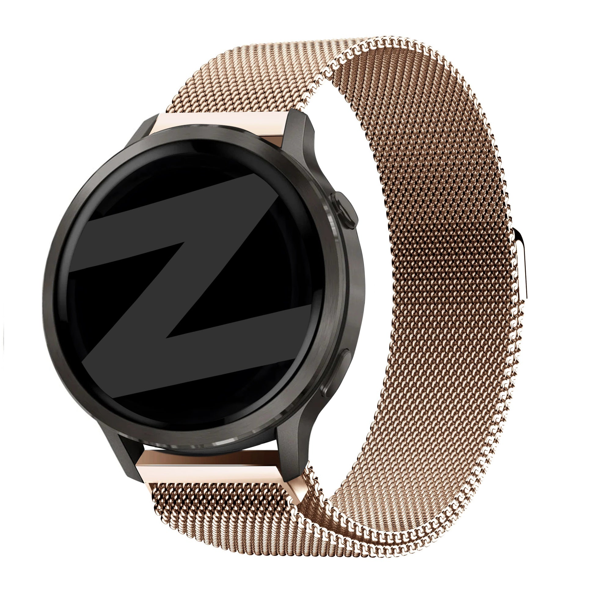 Bandz Correa milanesa Loop Garmin Venu 3s (rosa dorado)