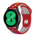 Correa deportiva Samsung Galaxy Watch 4 40mm (roja/arcoíris)