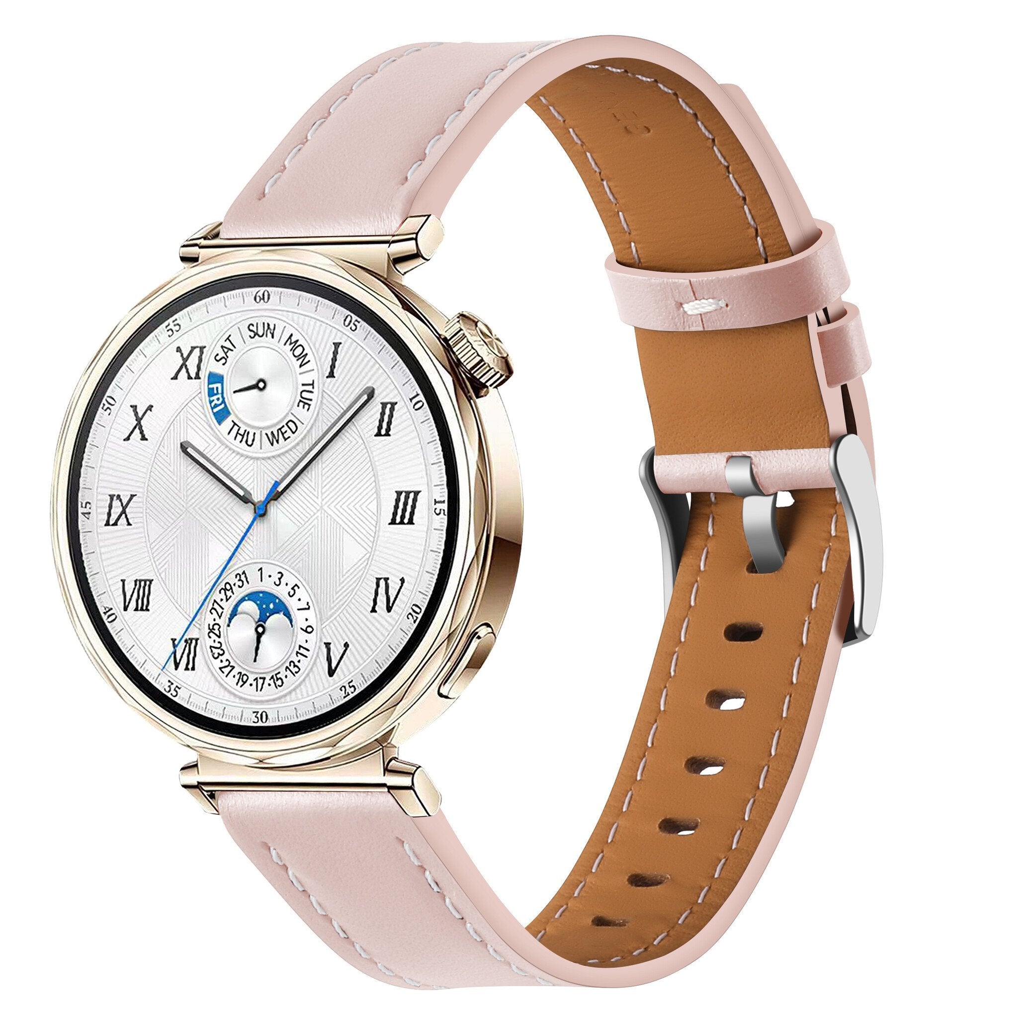 Correa cuero 'One Push' Huawei Watch GT 5 - 41mm (rosa claro)