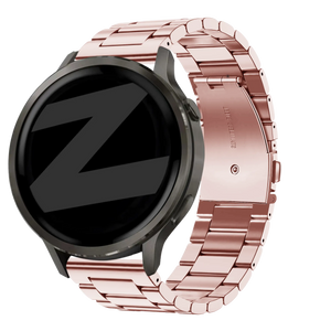 Bandz Correa acero 'Classic' Garmin Approach S42 (rosa)