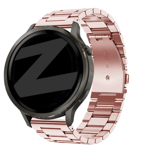Bandz Correa acero 'Classic' Garmin Approach S42 (rosa)
