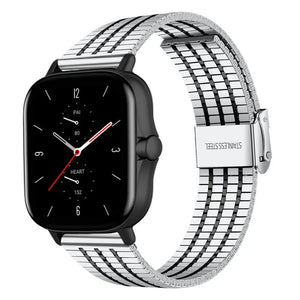 rvs-band-zilver-zwart
