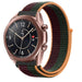 Correa nylon Samsung Galaxy Watch 3 41mm (negro cereza)