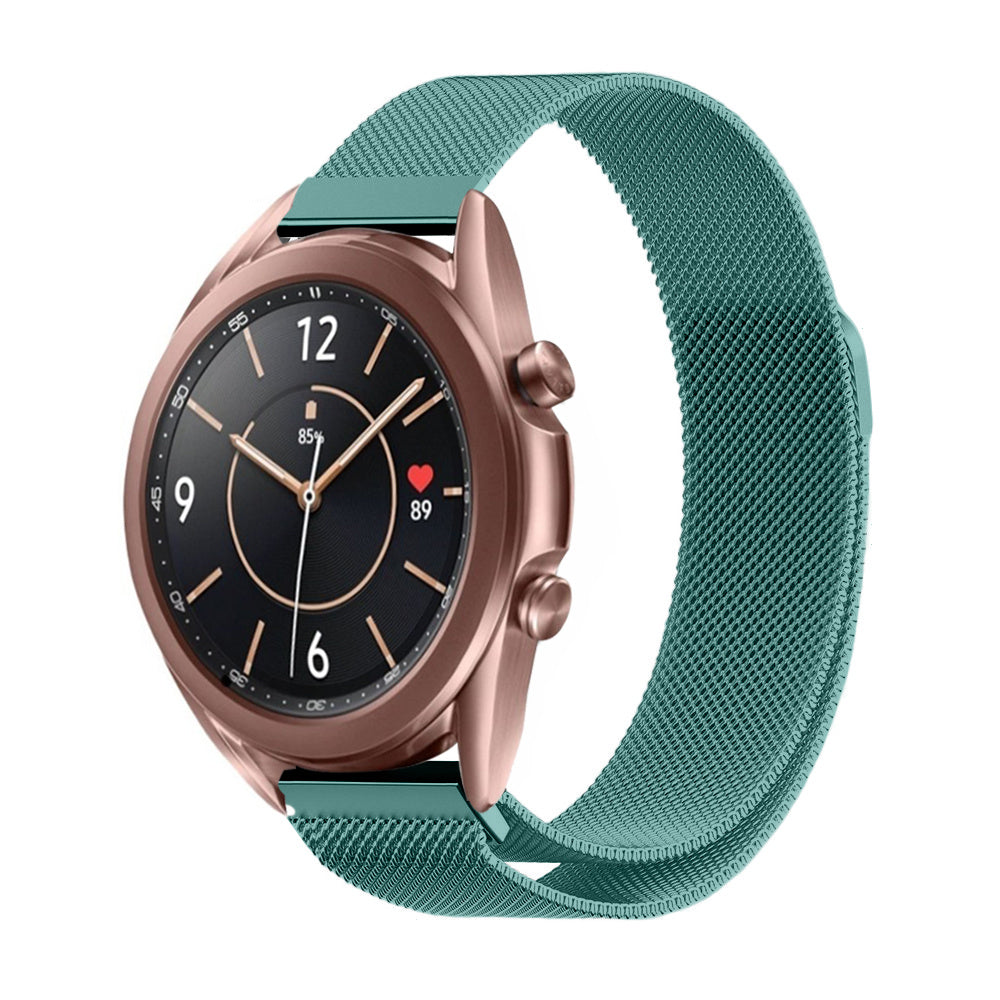 Correa milanesa Samsung Galaxy Watch 3 41mm (verde)