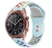 Correa deportiva Samsung Galaxy Watch 3 41mm (azul claro/arcoíris)