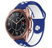 Correa deportiva Samsung Galaxy Watch 3 41mm (azul/blanco)